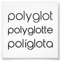 Polyglot Polyglotte Polyglota Multiple Languages