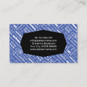 Polyglot-Visitekaartje voor vertalers Visitekaartje (Achterkant)