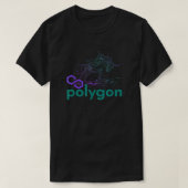 Polygon cryptocurrency Polygon MATIC (1) T-shirt (Design voorkant)