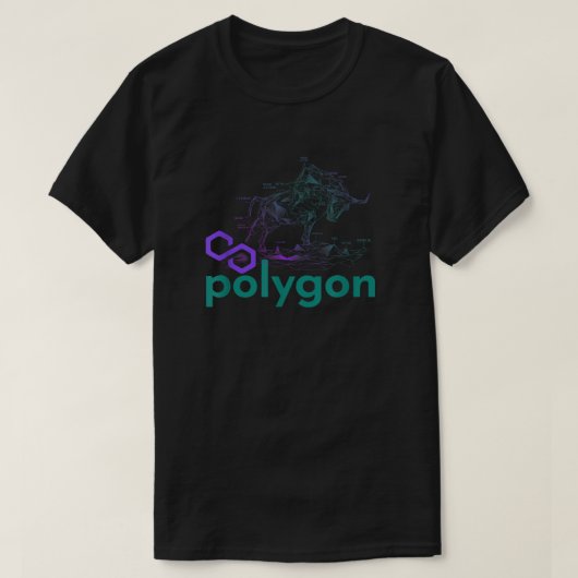Polygon cryptocurrency Polygon MATIC (1) T-shirt (Design voorkant)