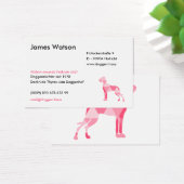 Polygon Great Dane Pink Visitekaartje (Bureau)