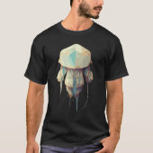 Polygon Jellyfish Cute Low Poly T-shirt (Voorkant)