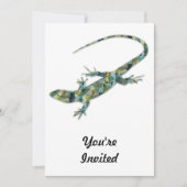 Polygon Mosaic Green Lizard Kaart (Voorkant)