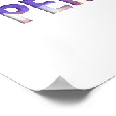 Polygon Mosaic State Map PENNSYLVANIA Poster (Hoek)