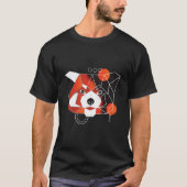 Polygon Red Panda Minimal T-shirt (Voorkant)