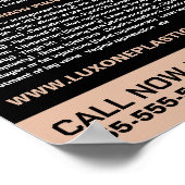 Polygonaal ontwerp, plastische chirurgie, plastisc poster (Hoek)