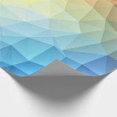 Polygonaal patroonontwerp op verpakkingspapier cadeaupapier (Hoek)