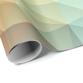 Polygonaal patroonontwerp op verpakkingspapier cadeaupapier (Rol Hoek)