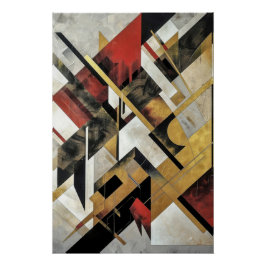 Polygonal Abstraction Perfect Poster