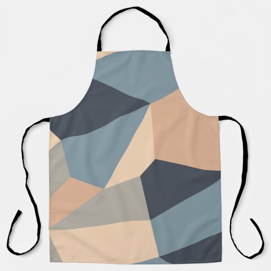 Polygonal variegated seamless pattern. multi-color schort (Voorkant)