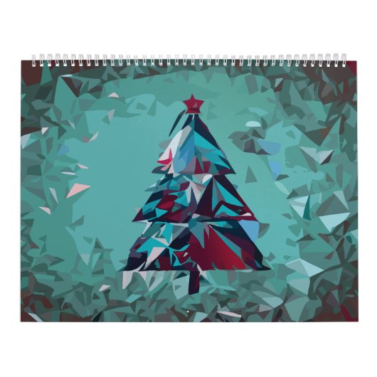 Polygonale kunst kalender (Hoes)