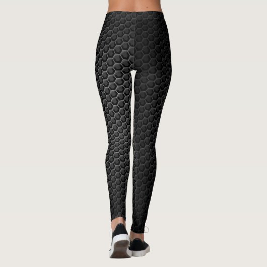 Polygone Love - Power Yoga Leggings (Achterkant)
