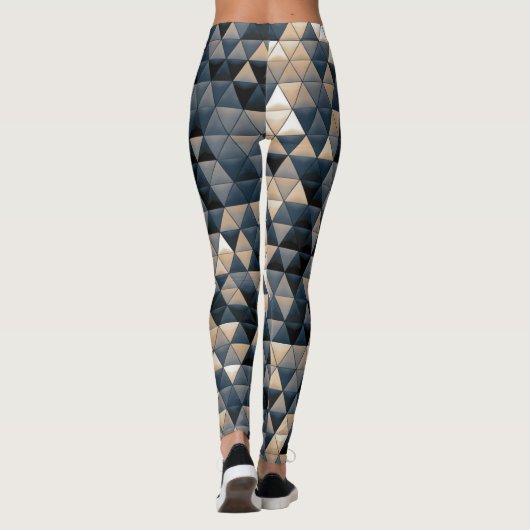 Polygone Love - Power Yoga Leggings (Achterkant)