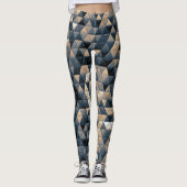 Polygone Love - Power Yoga Leggings (Voorkant)