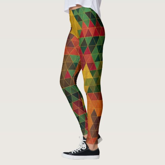 Polygone Love - Power Yoga Leggings (Links)