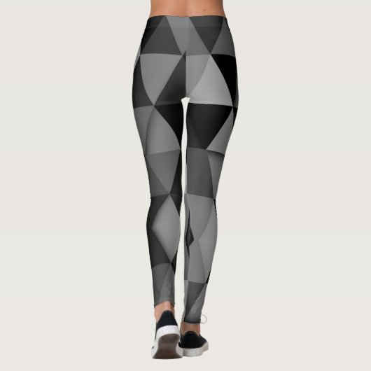 Polygone Love - Power Yoga Leggings (Achterkant)