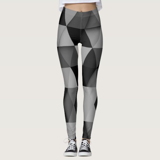 Polygone Love - Power Yoga Leggings (Voorkant)