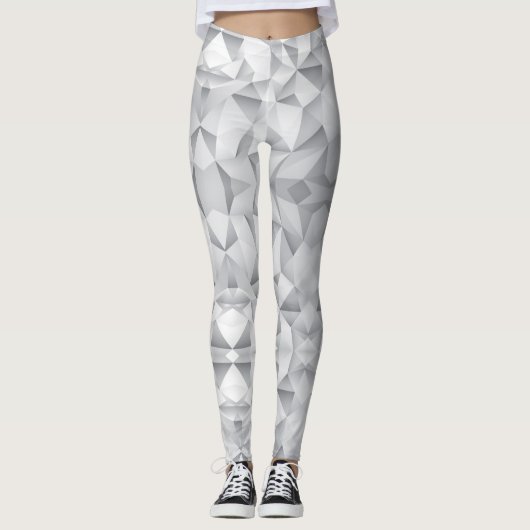 Polygone Love - Power Yoga Leggings (Voorkant)