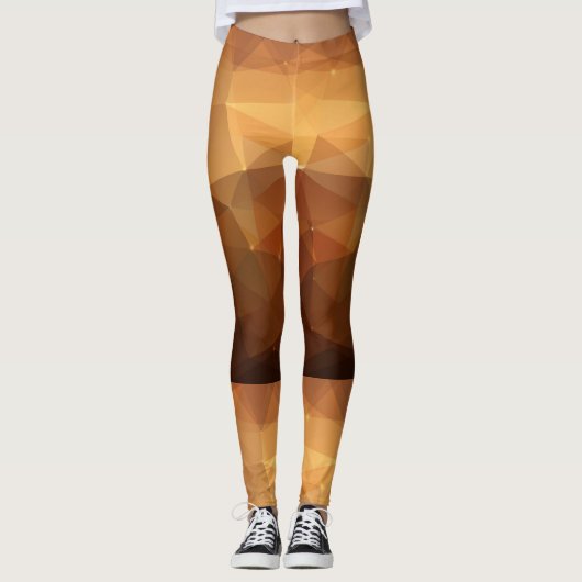 Polygone Love - Power Yoga Leggings (Voorkant)