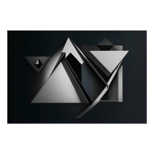 Polygonen Nauwkeurige Overlays Perfect Poster