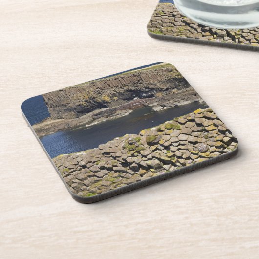 Polygoonbasalt, Staffa, op het eiland Mull, Drankjes Onderzetter (Linkerzijde)