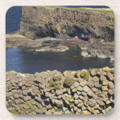 Polygoonbasalt, Staffa, op het eiland Mull, Drankjes Onderzetter (Voorkant)