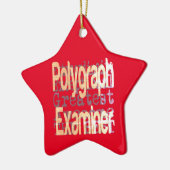 Polygraaf Extraordinaire Keramisch Ornament (Links)