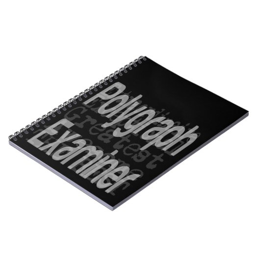 Polygraaf Extraordinaire Notitieboek (Linkerzijde)