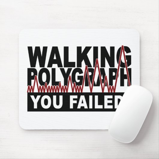 Polygrafiemousepad Muismat (Met muis)