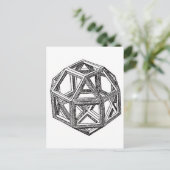 Polyhedra. Briefkaart (Staand voorkant)