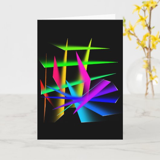 Polyhedron theme 1 kaart (Gele Bloem)