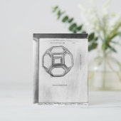 Polyhedron uit de Divina Proportione Briefkaart (Staand voorkant)