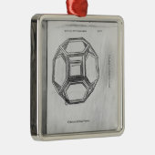 Polyhedron uit de Divina Proportione Metalen Ornament (Rechts)