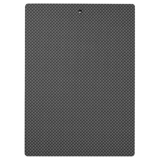 Polymeer van zwarte en grijze koolstofvezel klembord (Achterkant)