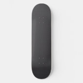 Polymeer van zwarte en grijze koolstofvezel skateboard (Voorkant)
