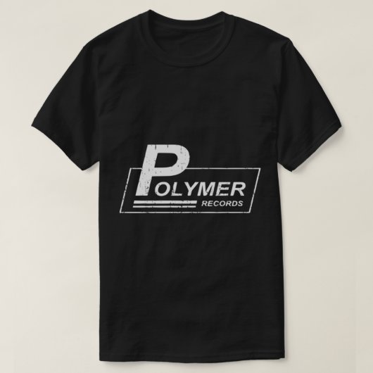 Polymeerrecords Klassieke T-Shirt (Design voorkant)