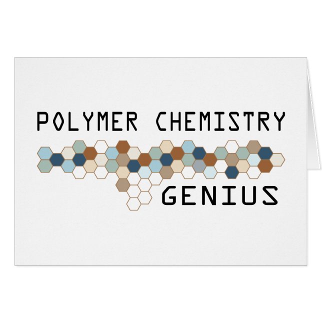 Polymer Chemistry Genius (Voorkant Horizontaal)