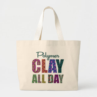 Polymer Clay All Day Grote Tote Bag