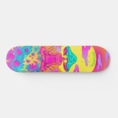 Polymorf Hippie-paddenstoel Persoonlijk Skateboard (Horizontaal)