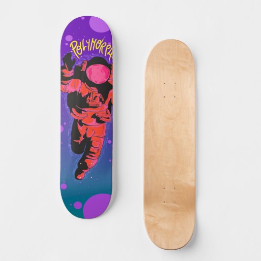 Polymorph Astronaut Skateboard (Voorkant)