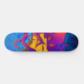 Polymorph Kraken Attack Skateboard (Horizontaal)