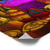 Polymorph Psychedelic Forest Poster (Hoek)