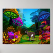 Polymorph Psychedelic Forest Poster (Voorkant)