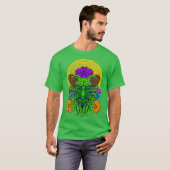 Polymorph Psychedelic Green Man T-Shirt (Voorkant volledig)
