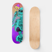 Polymorph Psychedelic Skeleton Skateboard (Voorkant)
