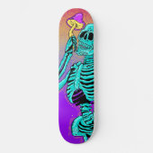 Polymorph Psychedelic Skeleton Skateboard (Voorkant)