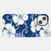 POLYNESIA DROOM (BLAUW) iPhone HOESJE (Achterkant horizontaal)
