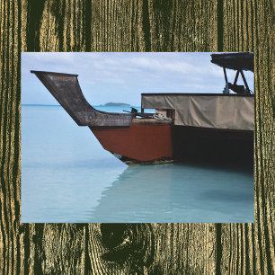 Polynesiaans boet- en eilandschilderCanvas Canvas Afdruk