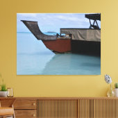 Polynesiaans boet- en eilandschilderCanvas Canvas Afdruk (Insitu (Woonkamer))