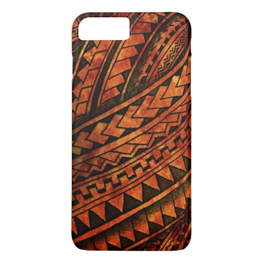 Polynesiaans ontwerp Case-Mate iPhone case (Achterkant)